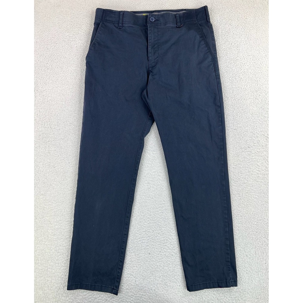 Lee Extreme Comfort Pants Mens 36x32 Blue Slim Fit Stretch Comfort Chino Casual